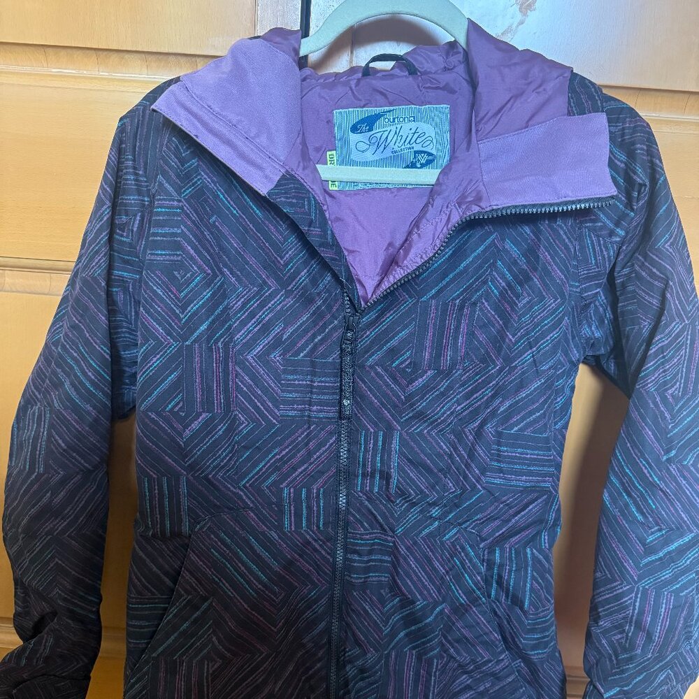 Burton Women's White Collection Dry Ride Ski Jacket